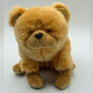 2000 Ty Beanie Babies Zodiac Chow Chow Puppy Dog Stuffed Plush Stuffed Toy 6”